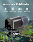 Automatic Fish Feeder Dispenser For Aquarium  200ml Large Capacity Auto Feeders