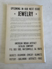 Fall 1974 American Indian Artifact Catalog   Price Guide