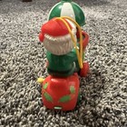 Vintage Christmas Ornament Plastic Santa Unique