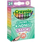 Crayola Colors Of Kindness Crayons  24 Count  Back-to-school Gift For Kids