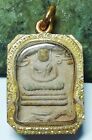 Phra Lp Pan Amulet Rare Buddha Pendant Wat Bangnomkho Old Magic Ancient 22k Gold