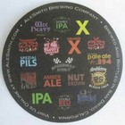 Alesmith Brewing Company Beer Coaster  Mat With Anvil  San Diego California 2017