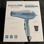 Babyliss Pro Nano Titanium 2000w Ionic Hair Dryer  6 Heat Settings  Concentrator