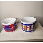 Extra Large 30oz Peace Love Mugs Cups Unbranded Set Of 2