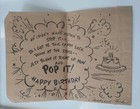 Vintage Hallmark Birthday Greeting Card Paper Bag Hillbilly   Ephemera