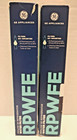 2 X Genuine Ge Rpwfe Refrigerator Water Filter-sealed-with Chip   free Shipping