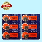 Sony Cr1216   3v Watch Battery  exp 10 2034    6pc