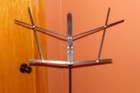 Vintage The Hamilton No 400-n Folding Chrome Music Stand - Adjustable Height 5 