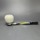 Falcon Shillelagh Green W  Mbsd Meerschaum Apple Block Meerschaum Bowl Pipe  New
