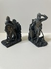 Design Toscano Arthurian Knight Bookends grey Stone 8 Inch  Set Of Two