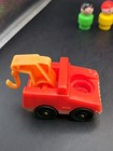 Little People Lot Of 9 Figures And 3 Vehicles Vintage  