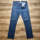 Naked   Famous Selvedge Jeans Men 28x31 Indigo Blue Skinny Guy Button Fly 015011