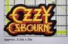 Ozzy Osbourne Patch  Heavy Metal Patch  Ozzy Patch  Iron sew On Patch 