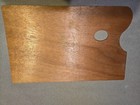 Vintage Wooden Art Painting Palette  11 x18 