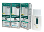 L oreal Bright Reveal Spf50 Uv Lotion Fragrance-free  Lot Of 3   1 7fl oz 50ml 