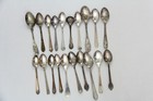 20x Demitasse Spoon Flatware Silverplate Lot Vintage Craft Reuse Repurpose