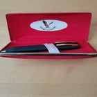Vintage Centennial Ball Point Pen   Mechanical Pencil Set - Black Matte Red Box