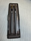 Vintage Paper Mate Pen And Pencil Set Folder Adam Juliet Illinois Free Shipping