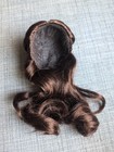Belle Wig B Brown Wavy Hair American Girl Doll Custom Replacement 