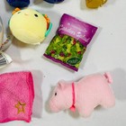 18  American Girl Doll Camp Hangout Blue Mugs  Pink Towel  Salad  Plush Extras