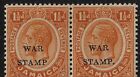 Jamaica 1    D  War Tax Block W no Period Var  lr   Sg 71a  Scott Mr5a  a4802b