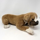 Avanti Applause Plush Boxer Dog Vtg Puppy Large 19    1988 Stuffed Animal Rare