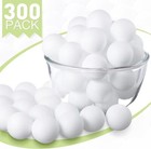 300 Pcs 40 Mm White Ping Pong Balls Yard Pong Balls Table Tennis Balls Bulk
