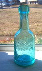 Squat Embossed  F Dusch Richond  Va  This Bottle Is Never Sold  Rear Xxx Porter
