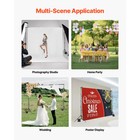 Backdrop Stand Adjustable Kit Heavy Duty For Wedding Photo Video Studio Party