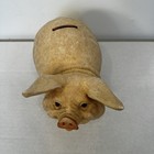 Vintage Little Piggy Coin Bank Pig Piggie Decor  Collection Money Storage