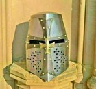 Medieval Knight Templar Sugar Loaf Helmet     Wearable Crusader Armor   Warrior   s