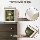Uniro Framed Canvas Wall Art  Vintage Summer Country 12 l X 10 w 