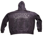 Bts Arirang World Tour - Charcoal Zip Up Hoodie - Size Large 