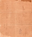1800s Civil War Discharge Certificate - Navy