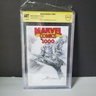 Rudy Nebres Original Artwork On Marvel Comics  1 000 Sketch And Signed Cbcs