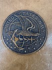 Vintage Wwii Us Navy Leather Document Passport Folder Case