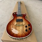 Maple-patterned Electric Guitar With Rosewood Fingerboard  Mahogany Body