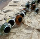 13 Vintage Antique 1 2    Glass Eyes For Decoys bear taxidermy dolls felting