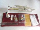 New Bach Lt180s   43 Silver Plated Bb Trumpet Professional Performance W  Case