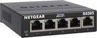5-port Gigabit Ethernet Unmanaged Switch  gs305  - Desktop Quiet Fanless