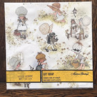 Vintage Holly Hobbie American Greetings Gift Wrap Hallmark Hobby 2 Sheets Nos