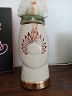 Rare Vintage 1971 Ezra Brooks Liquor Decanter Native American Kachina Doll Empty