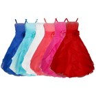 Us Flower Girls Lace Dress Pageant Wedding Bridesmaid Holiday Formal Porm Gown 
