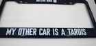 Doctor Who My Other Car Is A Tardis License Plate Frame Bbc Official 2012