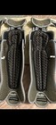 Rawlings Velo 2 0 Catcher s Shin Guards- White silver 15 Inches