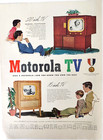 Motorola Television Vtg 1950s Ad Tv Models 20f1 17k3 Advertising
