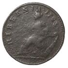 1723 Woods Hibernia Colonial Copper Halfpenny