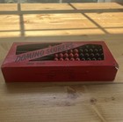 Domino Scorers By Crisloid Set Of 2 Plastic Red black   298 With Red Box