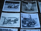 Vintage Lot Industrial Forklift -  9  8x10 Photos   4 Brochures Deere Case Clark