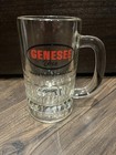 Rare Vintage Genesee Glass Beer Mug  our One Brewery Makes It Best    X2 Glasses